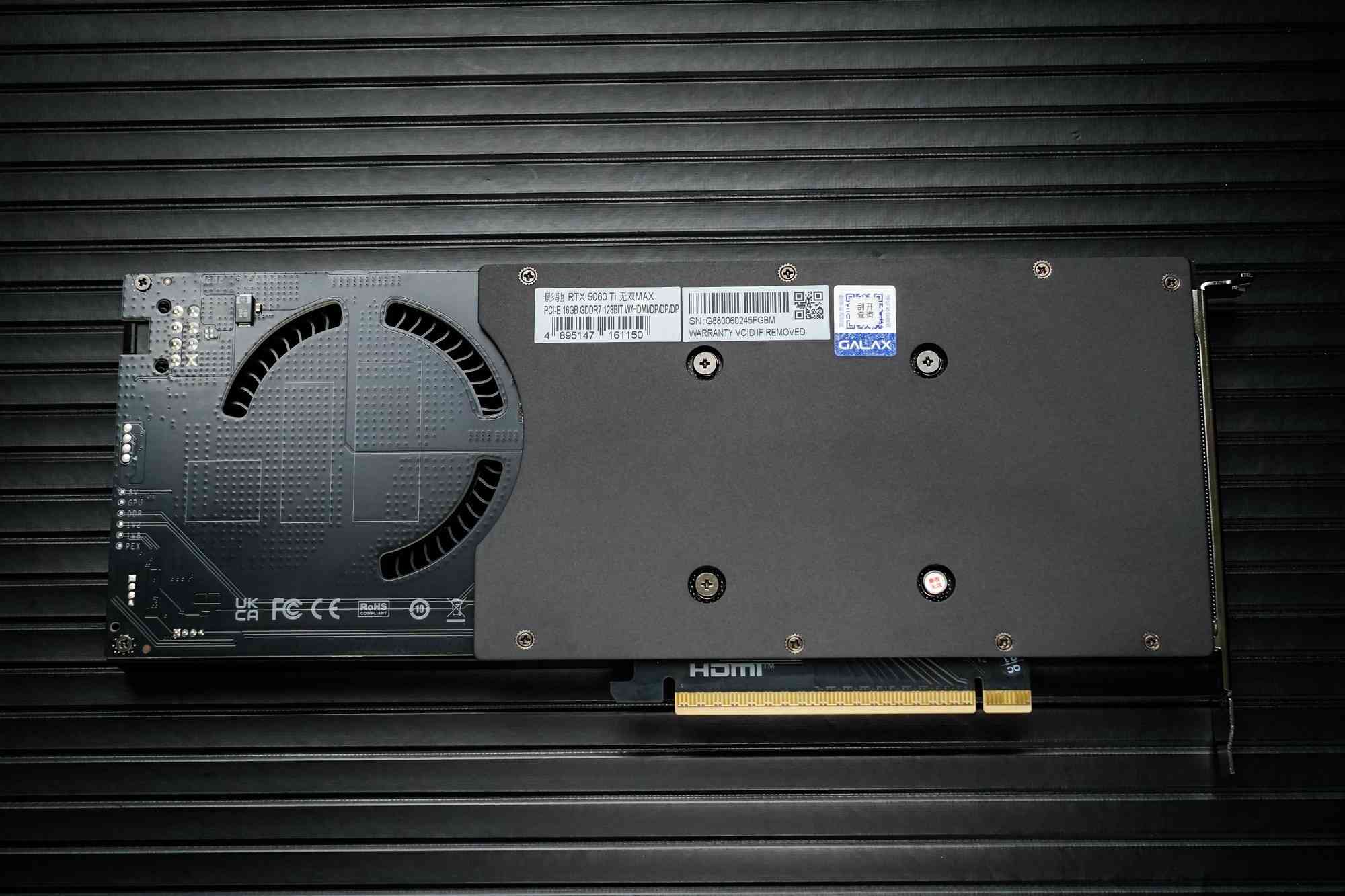 影驰显卡怎么样 影驰GeForce RTX 5060 Ti 无双MAX显卡评测 厚度20mm 巧夺天工！