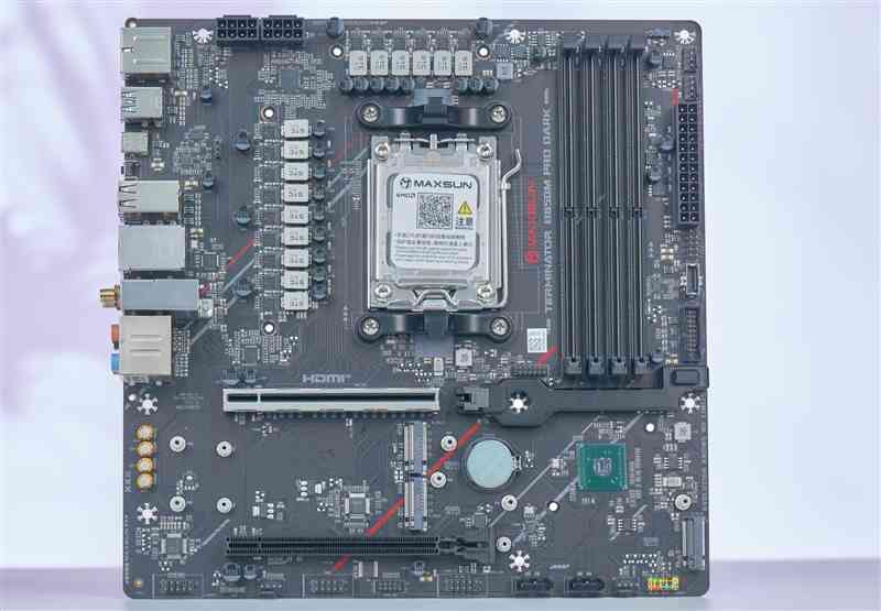 899元的性价比神板！铭瑄B850M PRO DARK WIFI主板评测